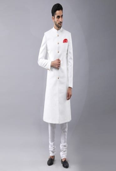 Banrasi Brocade Sherwani with Kurta