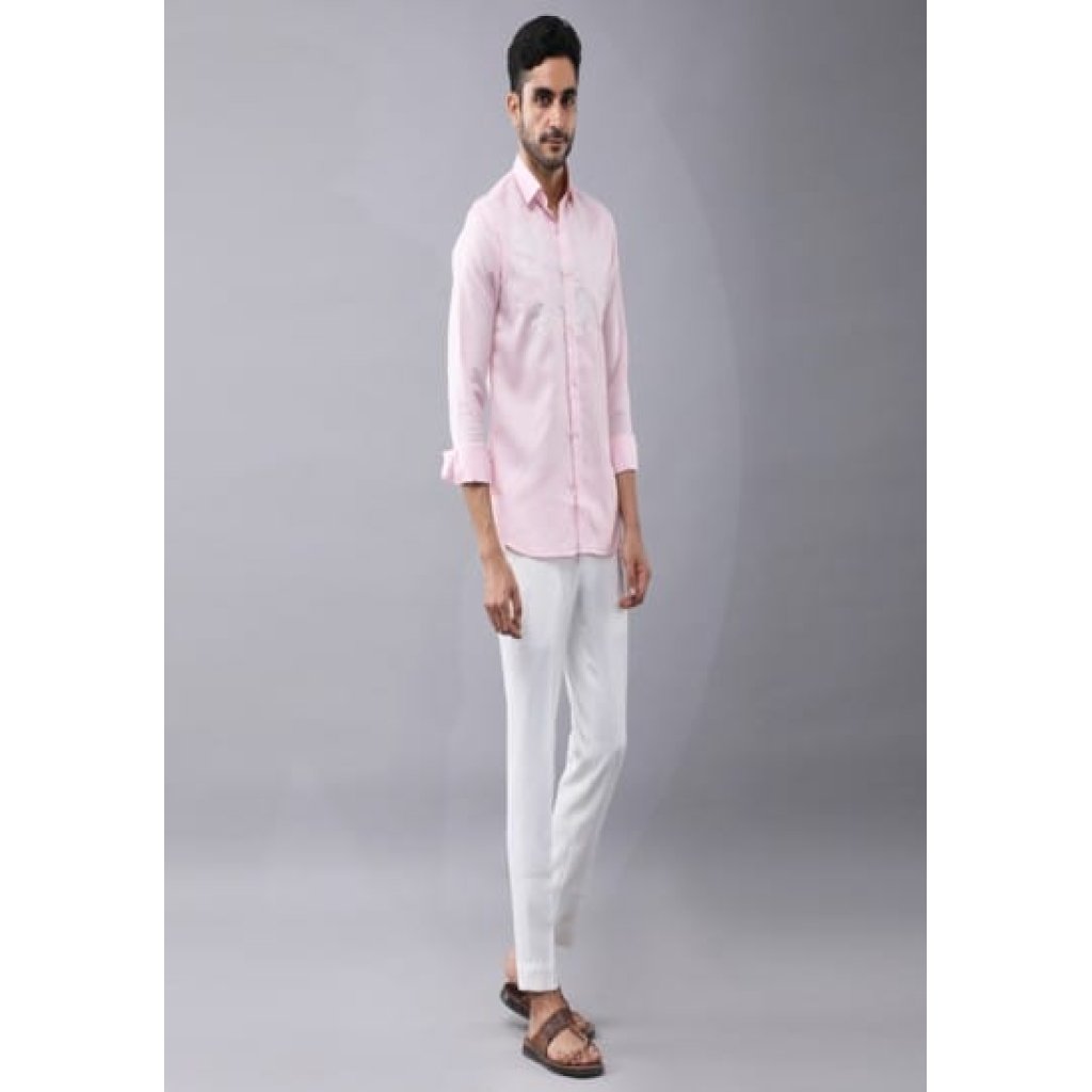 Floral Placement printed shirt.