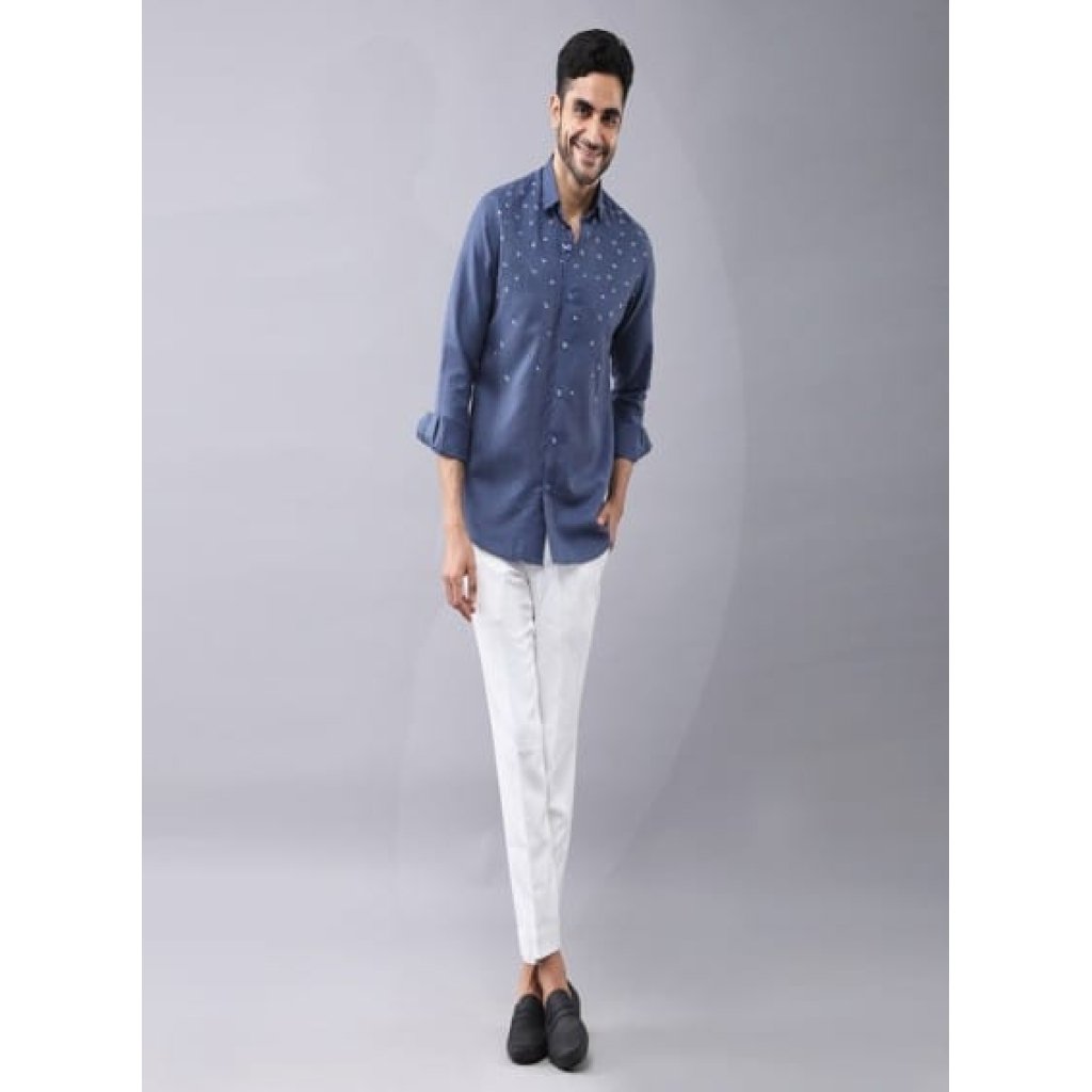 Animal Placement printed shirt.