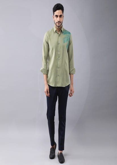 Nature Placement Printed shirt.