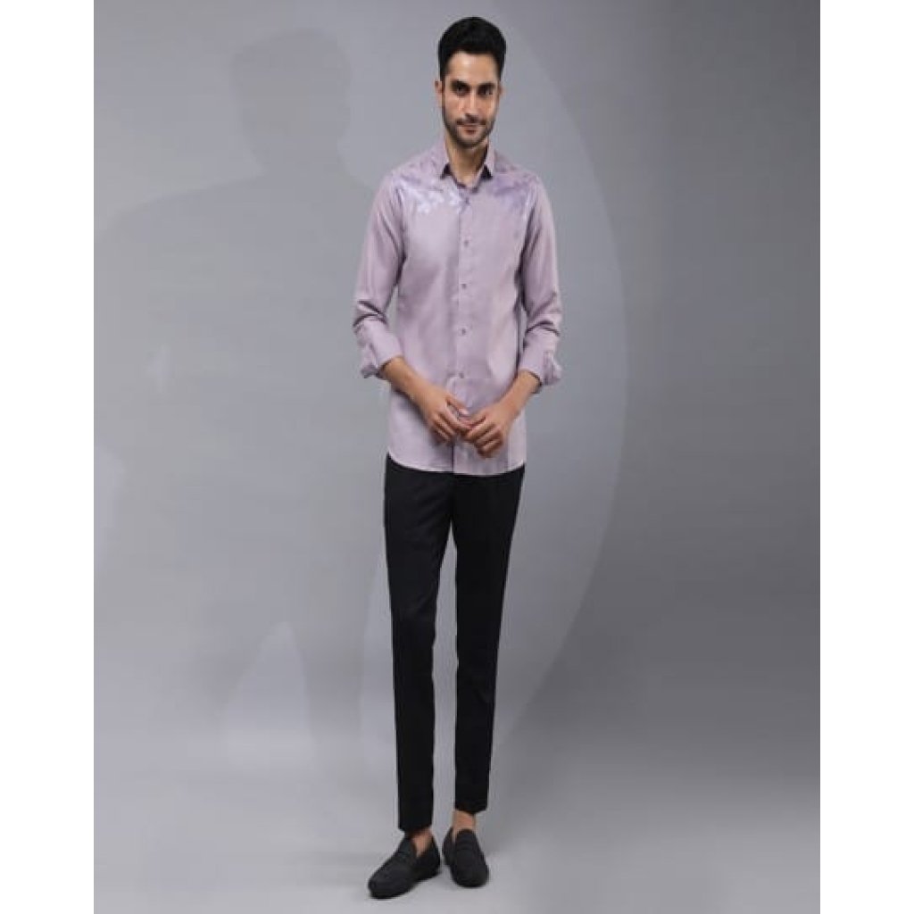 Floral Placement printed shirt.