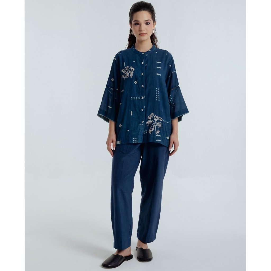 INDIGO SHADOW SHIRT