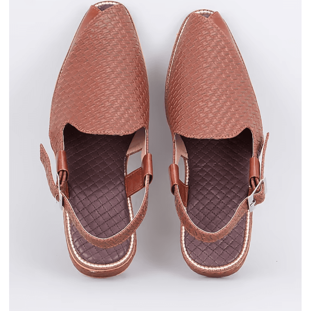 Cocoa Herringbone Peshawaris