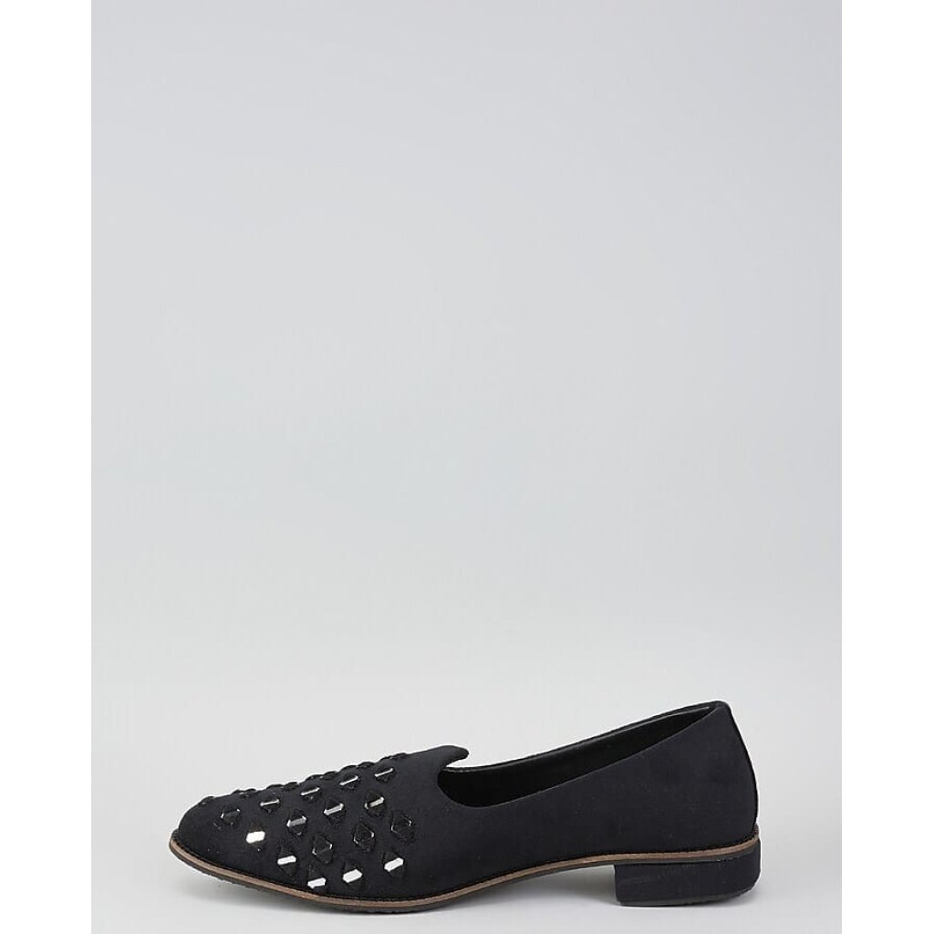 Coal Mirror Maze Loafers