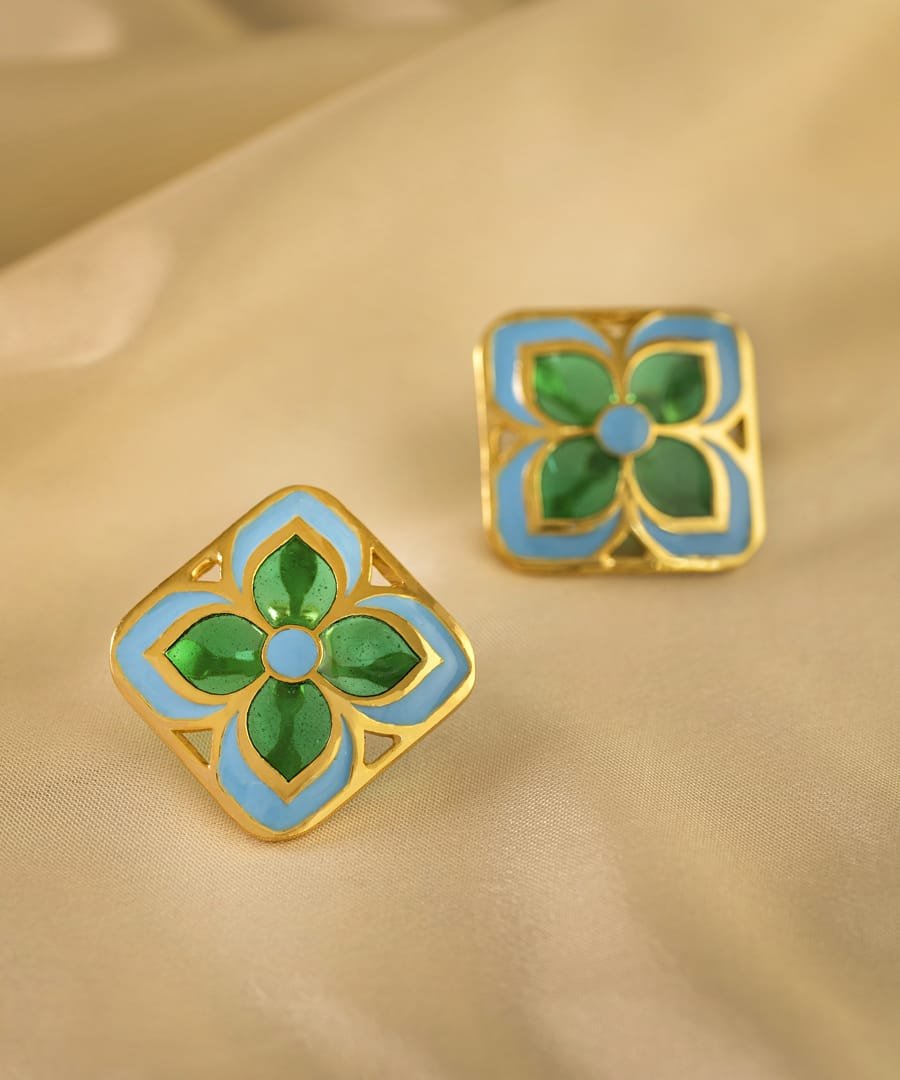 Aks Chameli Stud Earrings