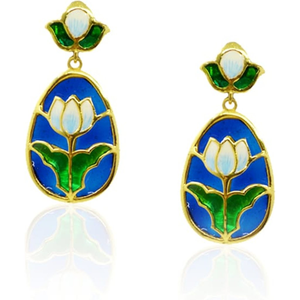 Aks Lotus Earrings
