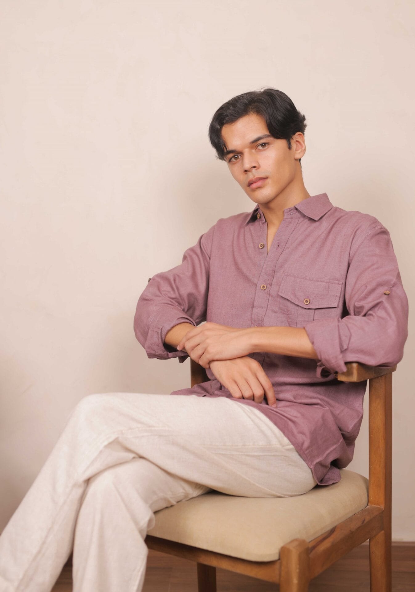 Twilight Thread, Purple Handwoven L