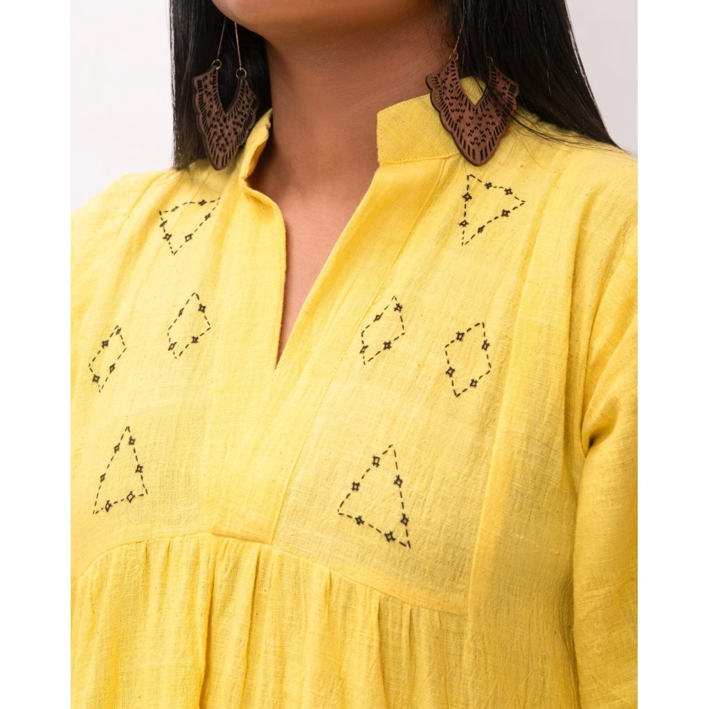 SUNFLARE YELLOW DRESS