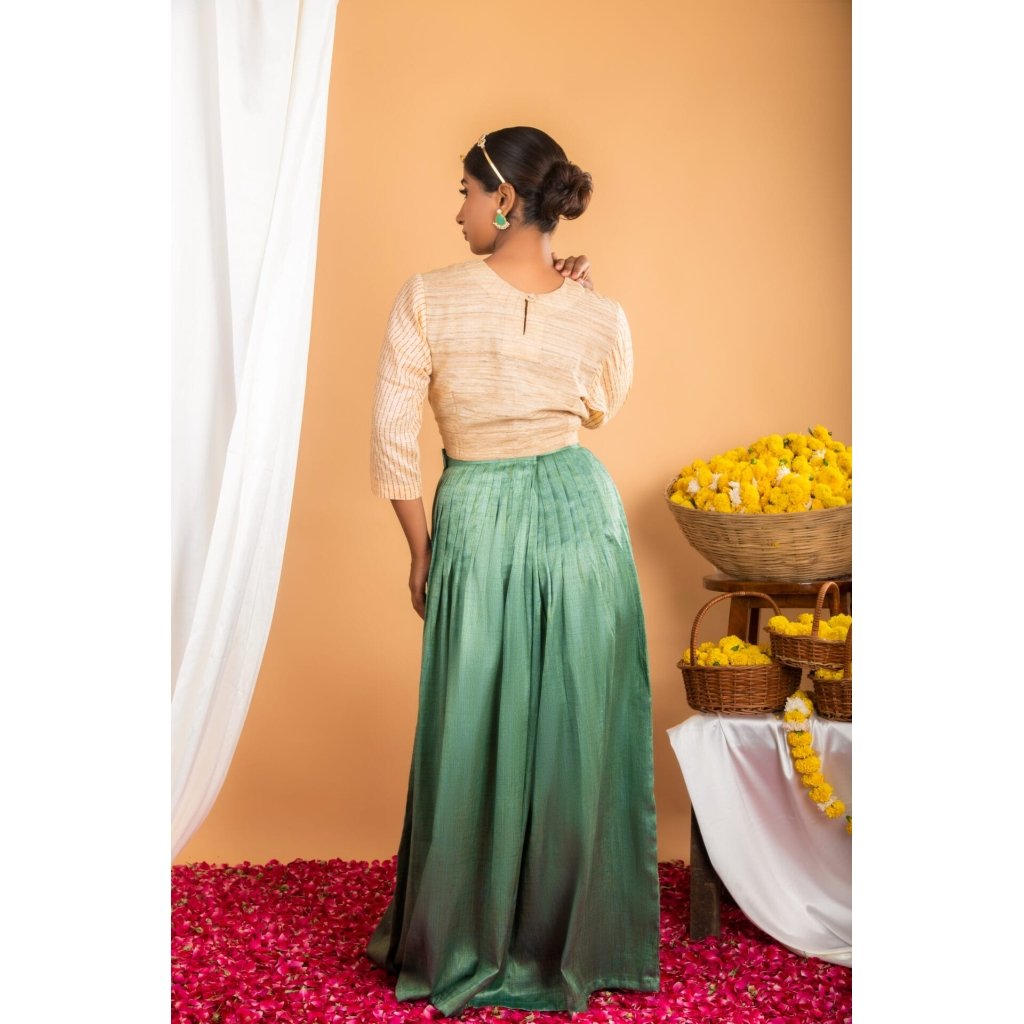 RADIANT PLEATED SKIRT