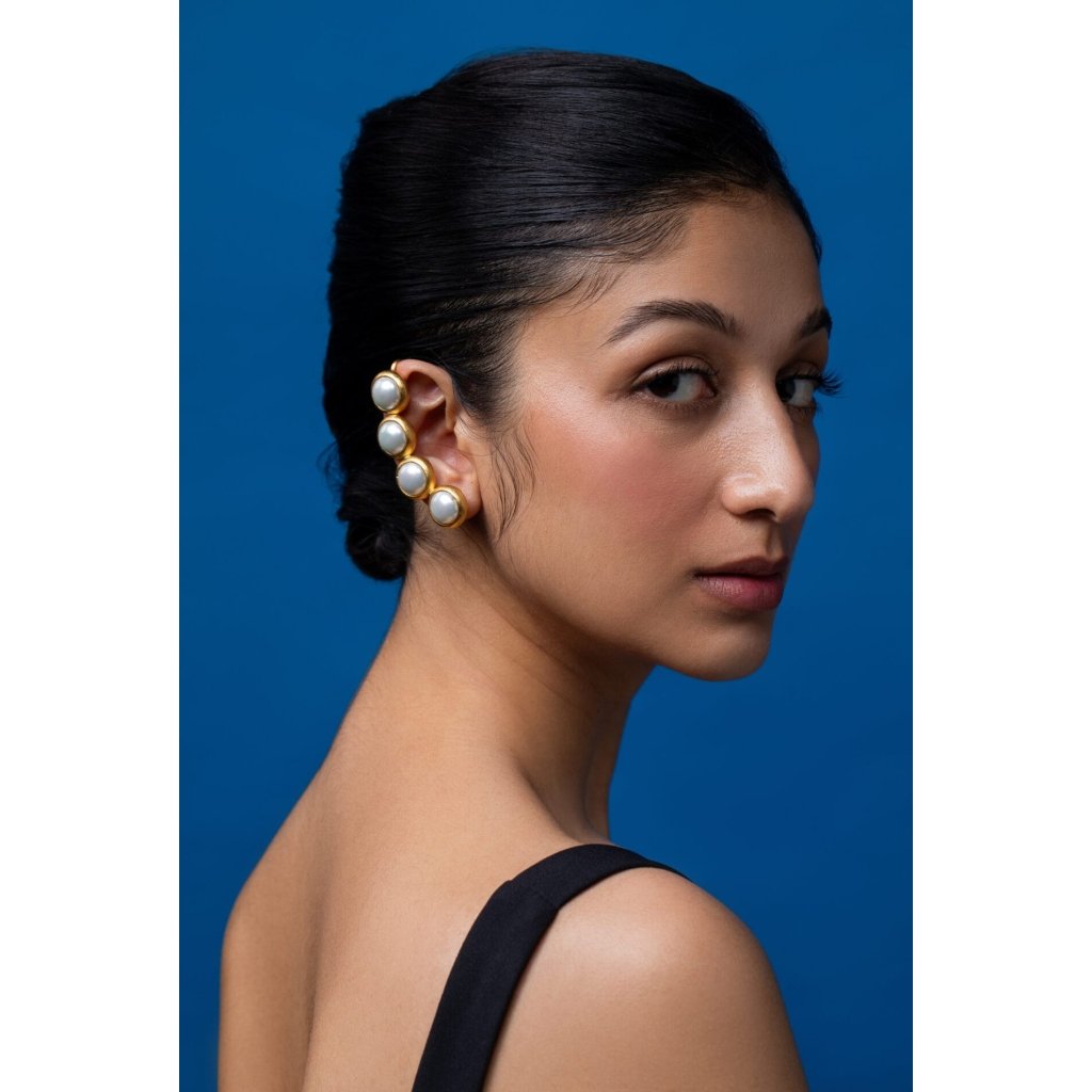Baroque Pearl Ear Cuff