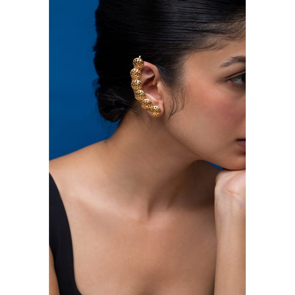 Golden Flare Ear Cuff