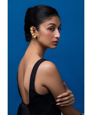 Golden Garland Ear Cuff