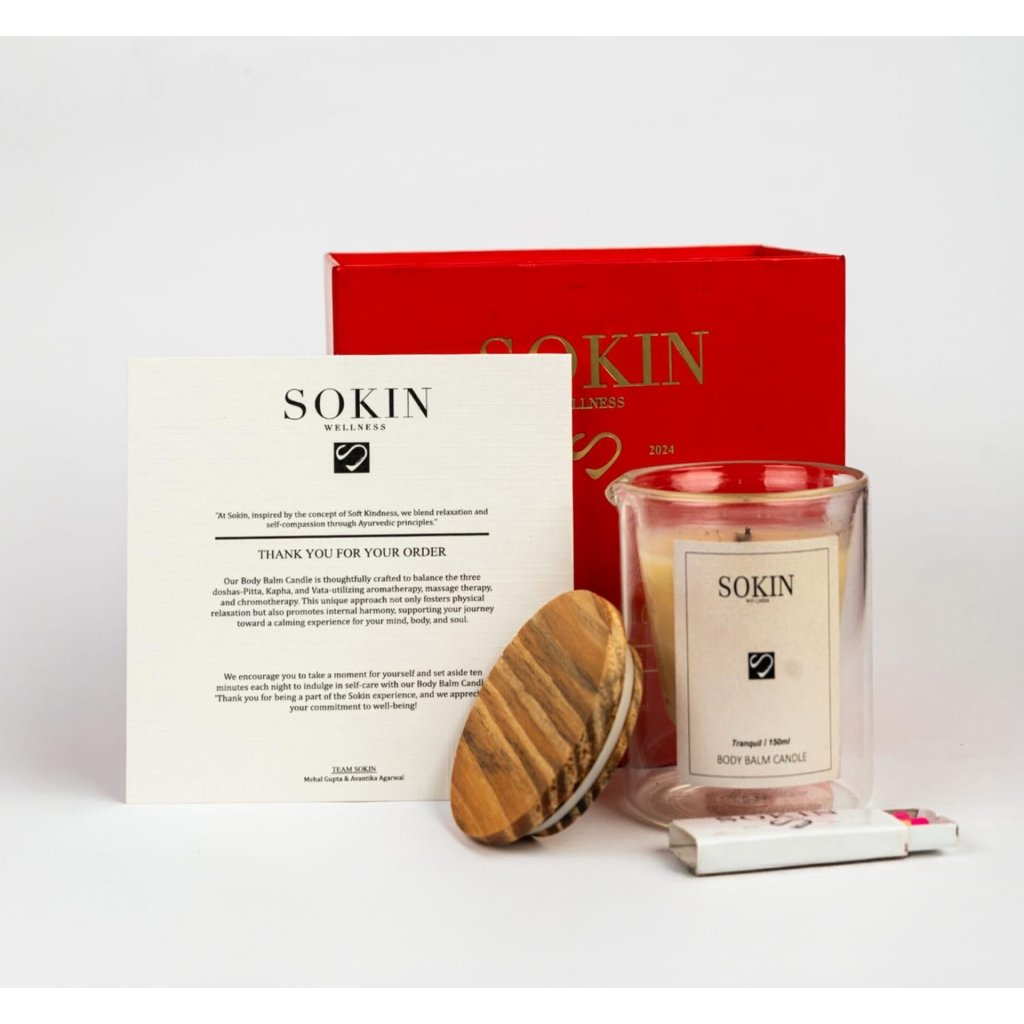 SOKIN Radiance Lavender Body Balm Candle